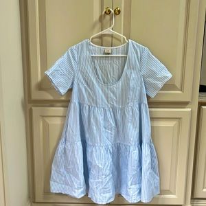 Target Blue and White Stripped Dress